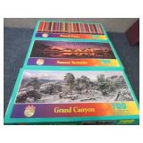 3 Sealed Hoyle 700 pc Puzzles...