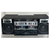 Fisher Dual Cassette Deck AM / FM Boombox