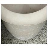 Large Cement / Plaster Planter Pot