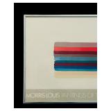 Vintage Morris Louis "Paintings of the Spring" Framed Poster