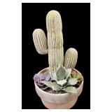 Vintage Cactus Plant Decor