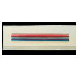 Vintage Morris Louis "Paintings of the Spring" Framed Poster