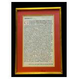 Framed Desiderata Original Text