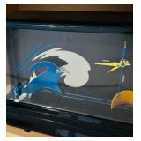 Vintage Neon Lamp / Clock