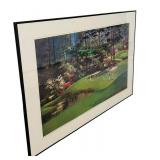 Gorgeous Golf Course Scene Framed Print