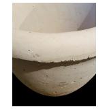 Large Cement / Plaster Planter Pot
