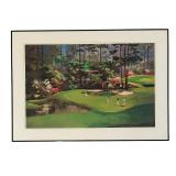 Gorgeous Golf Course Scene Framed Print