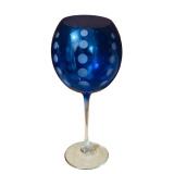 Colorful Stemmed Glasses and Hand Painted Margarita Glasses