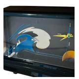 Vintage Neon Lamp / Clock