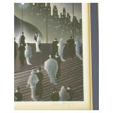 Robert Hoppe, Shall We Dance, 1988 Framed Art Deco Print