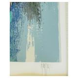 Large Signed and Numbered Limited Edition Serigraph on Paper “PULSE OF THE CITY” by Mark King