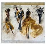 Gorgeous Z Gallerie Catwalk Canvas Print