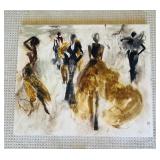 Gorgeous Z Gallerie Catwalk Canvas Print