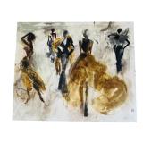 Gorgeous Z Gallerie Catwalk Canvas Print