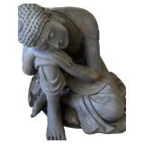 Large Resting Buddha Statue Composite / Resin