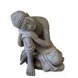 Large Resting Buddha Statue Composite / Resin
