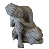 Large Resting Buddha Statue Composite / Resin
