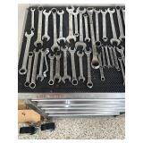 Craftsman Stainless Steel Tool Box Filled with Tools