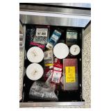 Craftsman Stainless Steel Tool Box Filled with Tools