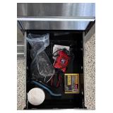 Craftsman Stainless Steel Tool Box Filled with Tools