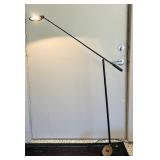 Vintage Black Counterbalance Floor Lamp