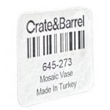 Beautiful Home Decor - Clear Glass Pieces with River Rocks