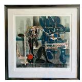 Limited Edition Serigraph on Rice Paper by Lu Hong