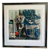 Limited Edition Serigraph on Rice Paper by Lu Hong