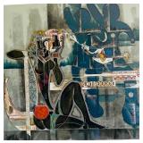 Limited Edition Serigraph on Rice Paper by Lu Hong