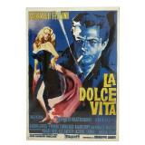 Framed Vintage Poster Print La Dolce Vita