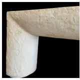 Beautiful Ambrose Console Table with a Sculptural Silhouette and Curved Legs