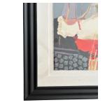 "Caring" Limited Edition Serigraph by Hessam Abrishami Numbered and Signed