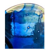 Murano Handmade Modern Glass Picasso Style Abstract Pop Art Head / Face Sculpture