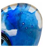 Murano Handmade Modern Glass Picasso Style Abstract Pop Art Head / Face Sculpture