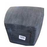 Home Decor Faux Grass in Black Containers