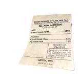 Pair of Retro Bar Stools in Black with Four Foot Rests by Artedi Inc.