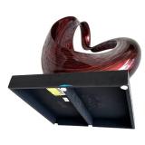 Gorgeous Maroon Abstract Sculpture Abstract