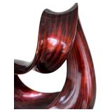 Gorgeous Maroon Abstract Sculpture Abstract