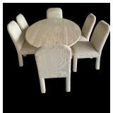 Contemporary Style Dining Table and Chairs