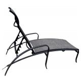 Two Outdoor Lounge Chairs and Small Table
