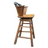 Set of Three Vintage Wooden Barstools (Similar Stools Featured in Caddyshack)