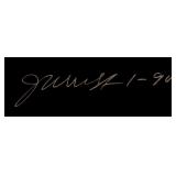 Framed Colored Triptych Serigraph