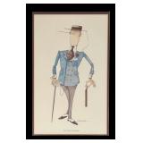 Vintage GR Cheesebrough Print "The Super Salesman"