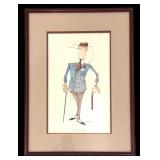 Vintage GR Cheesebrough Print "The Super Salesman"