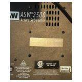 Bowers & Wilkins ASW 2500 Powered Subwoofer
