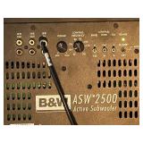 Bowers & Wilkins ASW 2500 Powered Subwoofer