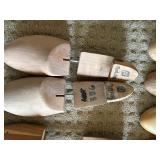 Large Lot of Wooden Shoe Trees