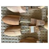Large Lot of Wooden Shoe Trees