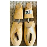 Large Lot of Wooden Shoe Trees