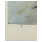 Stunning Large Signed Framed Abstract Art Print by C. Scott Snyder